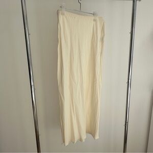 Arket Cream Maxi Skirt